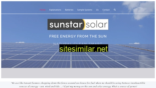 sunstarsolar.com.au alternative sites
