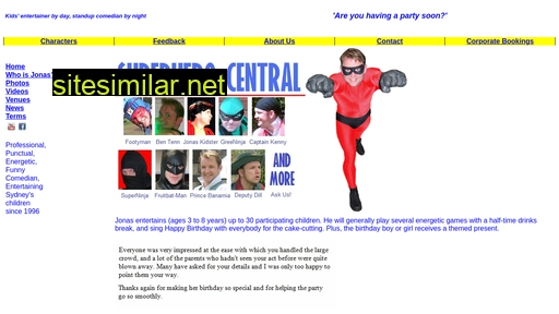 superherocentral.com.au alternative sites
