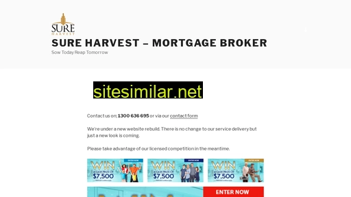 sureharvest.com.au alternative sites