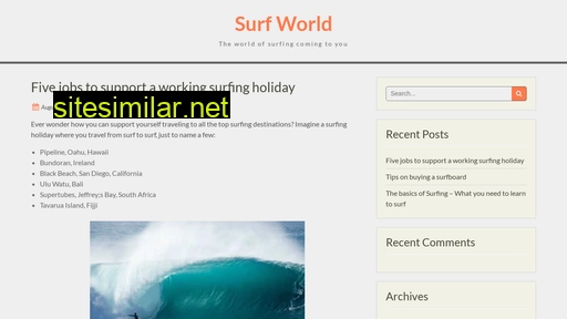Surfworld similar sites