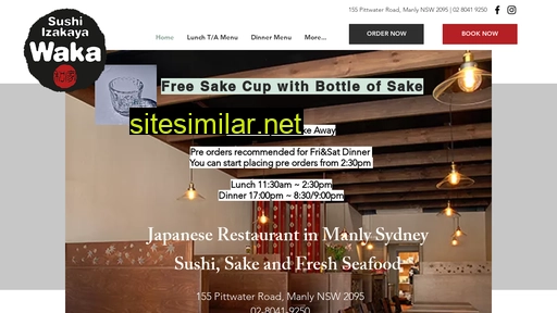 sushiwaka.com.au alternative sites