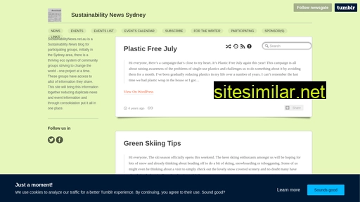Sustainabilitynews similar sites