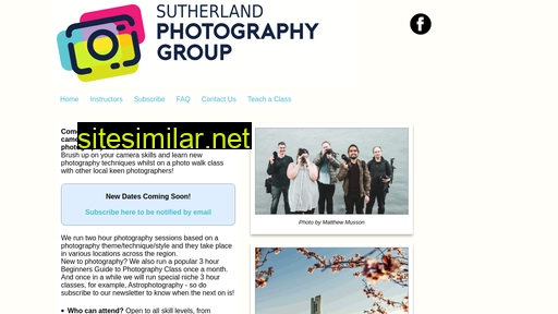 sutherlandphotographygroup.com.au alternative sites