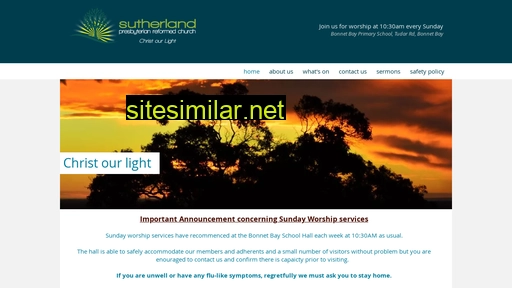 sutherlandprc.org.au alternative sites