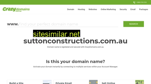 suttonconstructions.com.au alternative sites