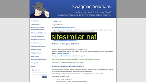 swagmansolutions.com.au alternative sites