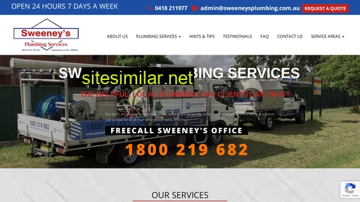 sweeneysplumbing.net.au alternative sites