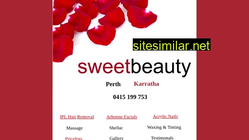 sweetbeauty.net.au alternative sites