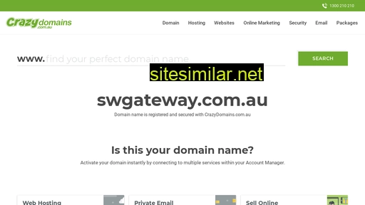 swgateway.com.au alternative sites