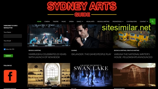 sydneyartsguide.com.au alternative sites