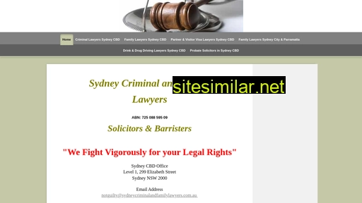 sydneycriminalandfamilylawyers.com.au alternative sites