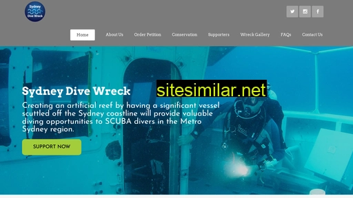 sydneydivewreck.com.au alternative sites