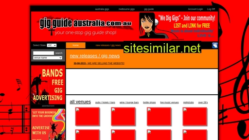 sydneygigs.com.au alternative sites