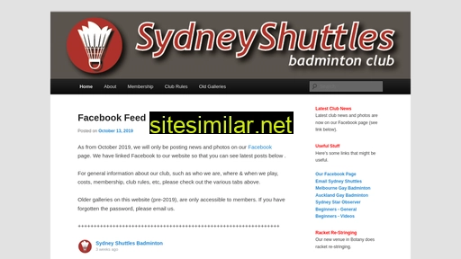 Sydneyshuttles similar sites