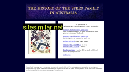 sykesfamily.com.au alternative sites