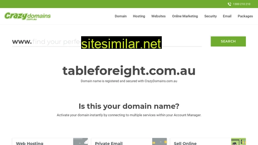 tableforeight.com.au alternative sites