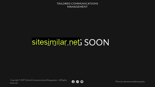 Tailoredcommunicationsmanagement similar sites