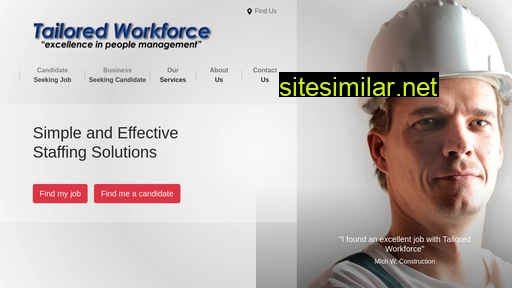 tailoredworkforce.com.au alternative sites