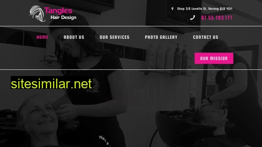 tangleshair.com.au alternative sites