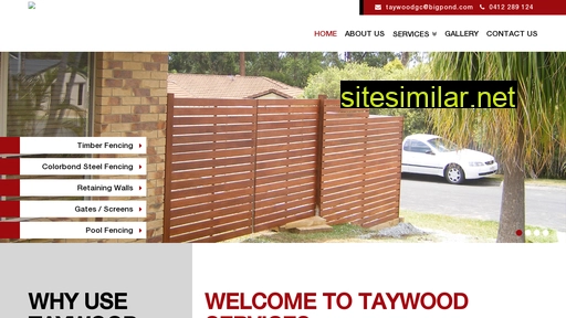 Taywoodservices similar sites