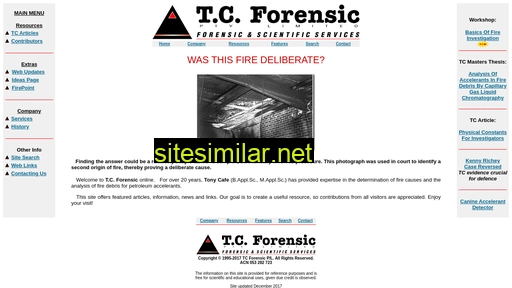 tcforensic.com.au alternative sites