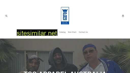 tcgapparel.com.au alternative sites