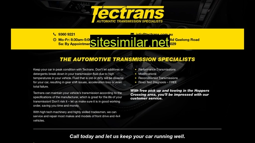 tectrans.com.au alternative sites