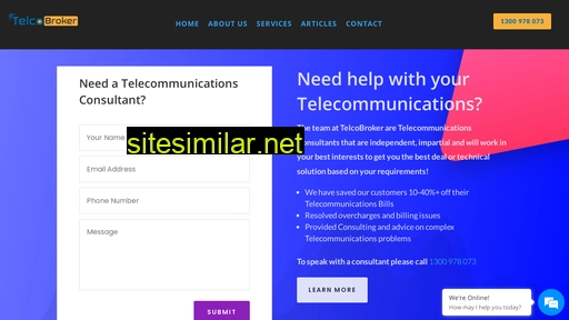 telecommunicationsconsultant.com.au alternative sites