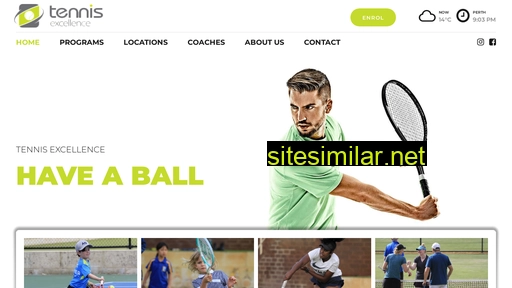 tennisexcellence.com.au alternative sites