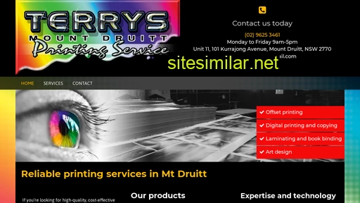 terrysmtdruittprintingservice.com.au alternative sites