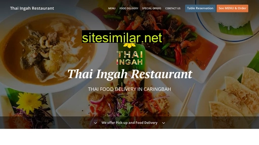 Thaiingahrestaurant similar sites