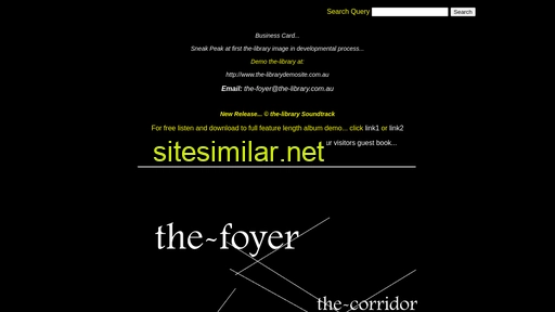 the-foyer.com.au alternative sites