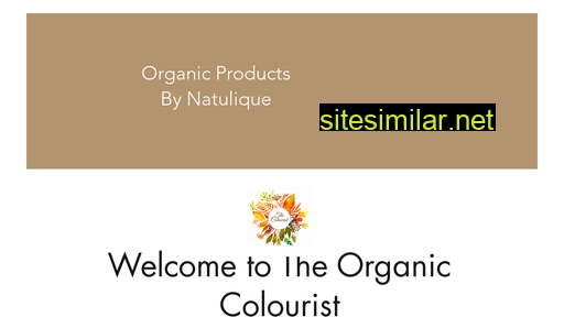 the-organic-colourist.com.au alternative sites