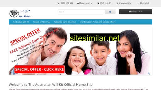 theaustralianwillkit.com.au alternative sites