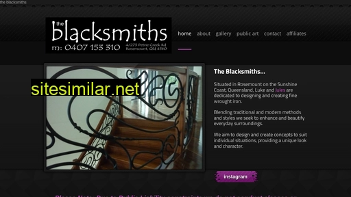 Theblacksmiths similar sites