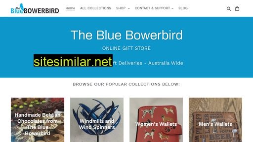thebluebowerbird.com.au alternative sites