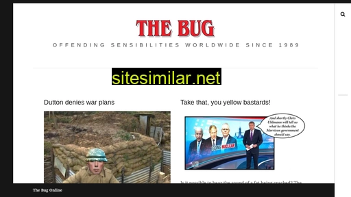Thebugonline similar sites
