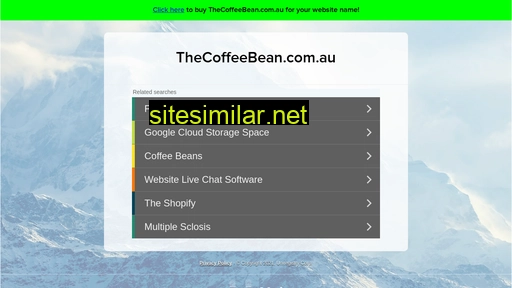 thecoffeebean.com.au alternative sites