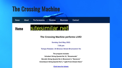 thecrossingmachine.com.au alternative sites