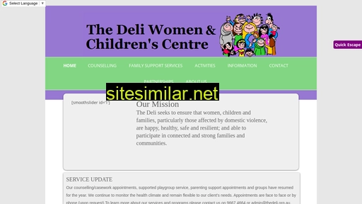 Thedeli similar sites