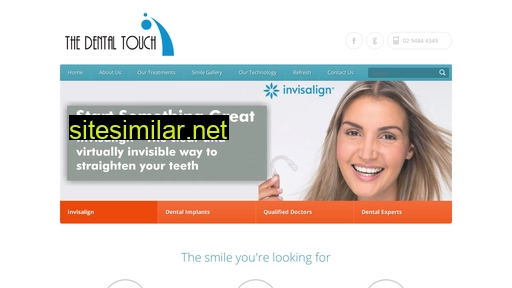 Thedentaltouch similar sites