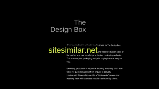 thedesignbox.com.au alternative sites