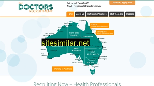 thedoctorsrecruitment.com.au alternative sites