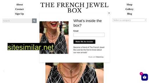 Thefrenchjewelbox similar sites