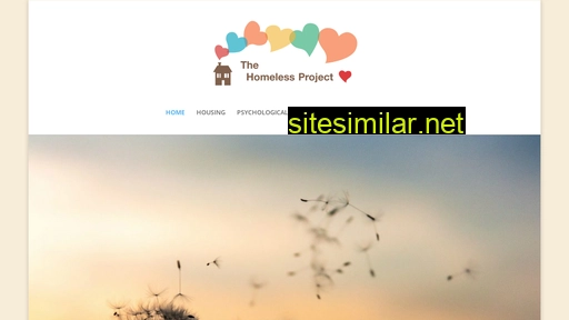 Thehomelessproject similar sites