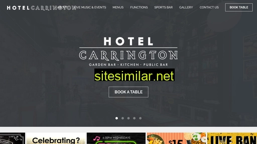 thehotelcarrington.com.au alternative sites