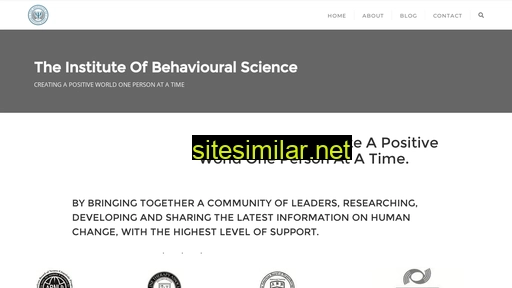 Theinstituteofbehaviouralscience similar sites