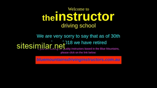 Theinstructor similar sites