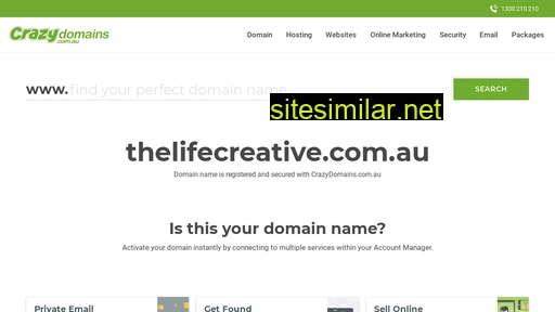 thelifecreative.com.au alternative sites