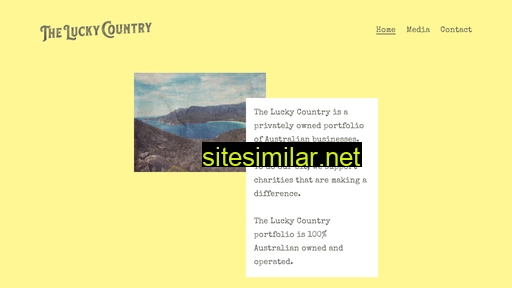 Theluckycountry similar sites